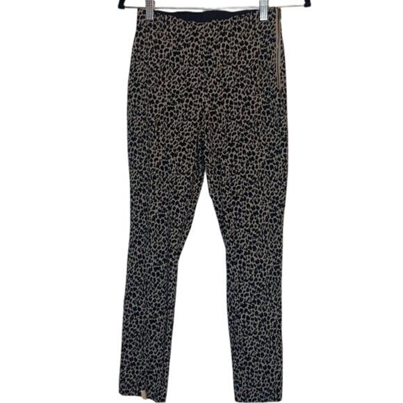 A New Day Animal Print Size Zip Ankle Pants, Size 4 - Picture 3 of 7